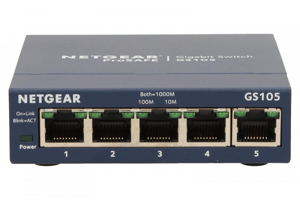 NETGEAR Switch Unmanaged Plus 5xGE -