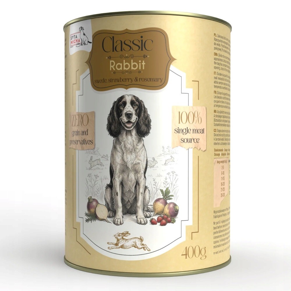 SYTA MICHA Classic Mono Rabbit with