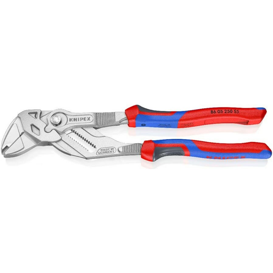 KNIPEX SZCZYPCE-KLUCZ 250MM Z FUNKCJĄ ZAGNIATANIA