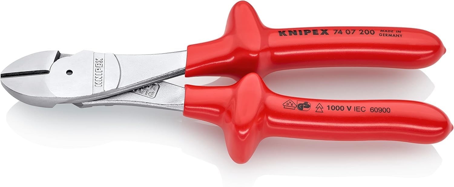 KNIPEX SZCZYPCE TNĄCE BOCZNE VDE O
