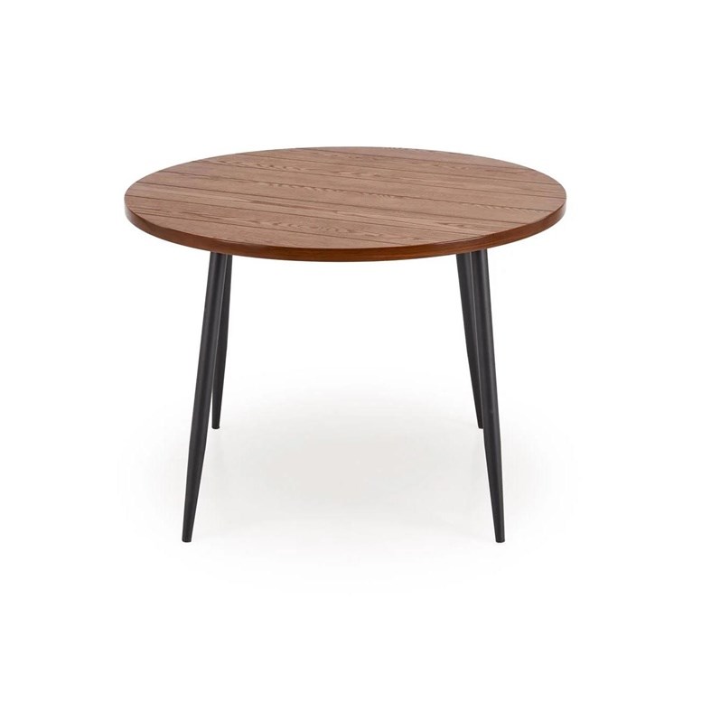 No name TABLE DINING BROWN 105X105X75