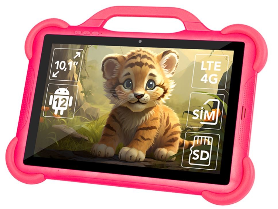 BLOW Tablet KidsTAB10 4/64GB pink case