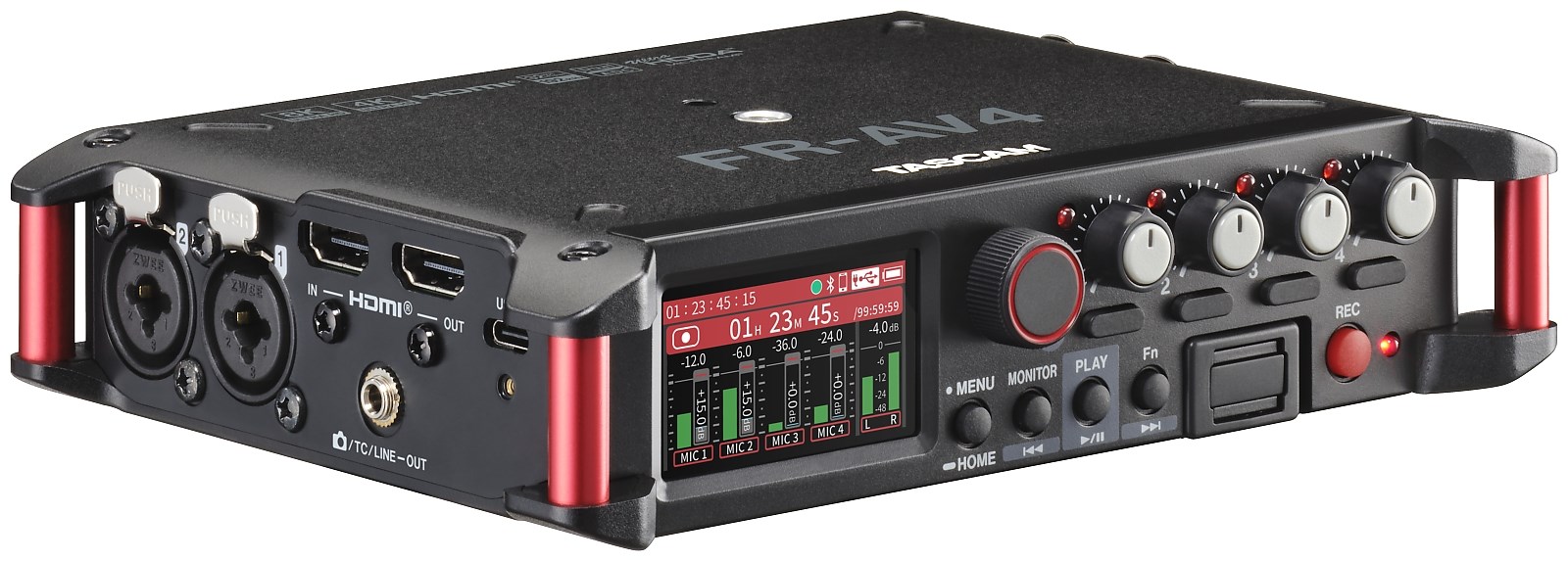TASCAM  FR-AV4 - portable audio recorder