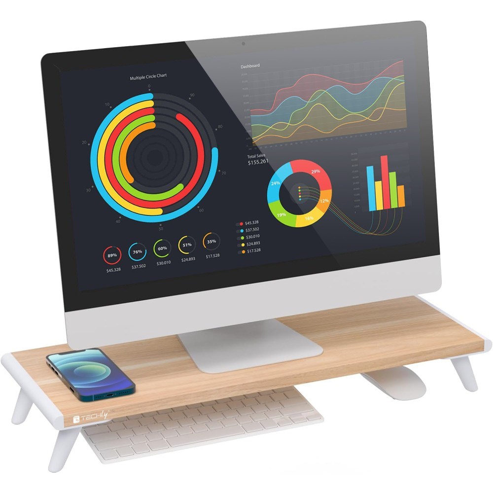 Techly  ICA-MS 389 monitor mount /