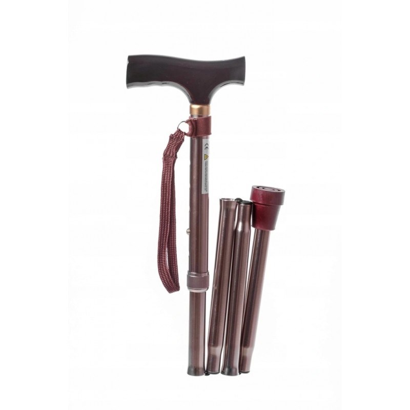 REHA FUND Telescopic height-adjustable folding cane