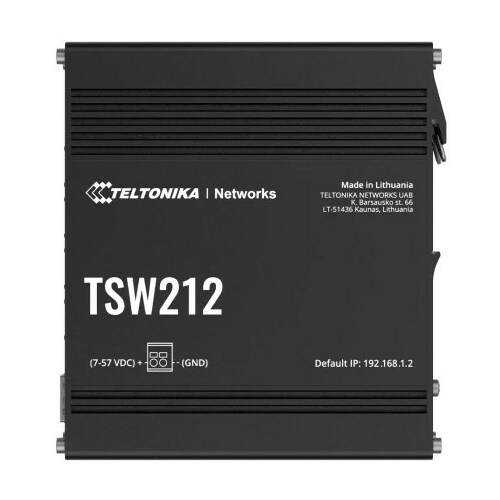 Teltonika TSW212 Managed L2 Gigabit Ethernet
