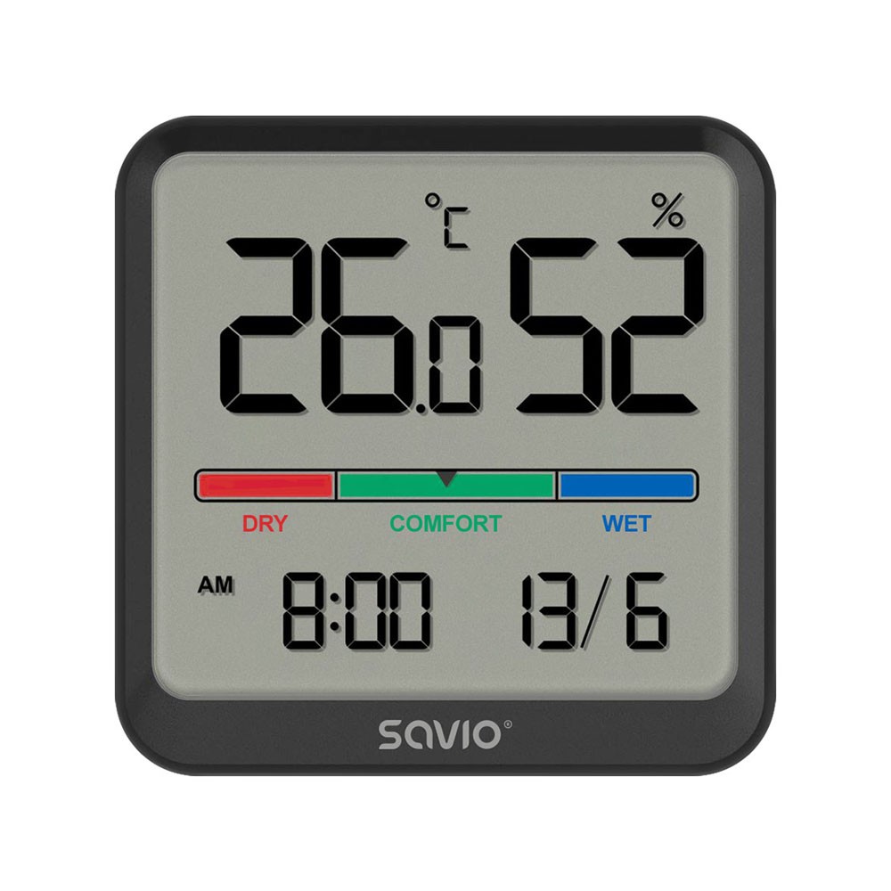 SAVIO Temp./humidity sensor CT-01/B black