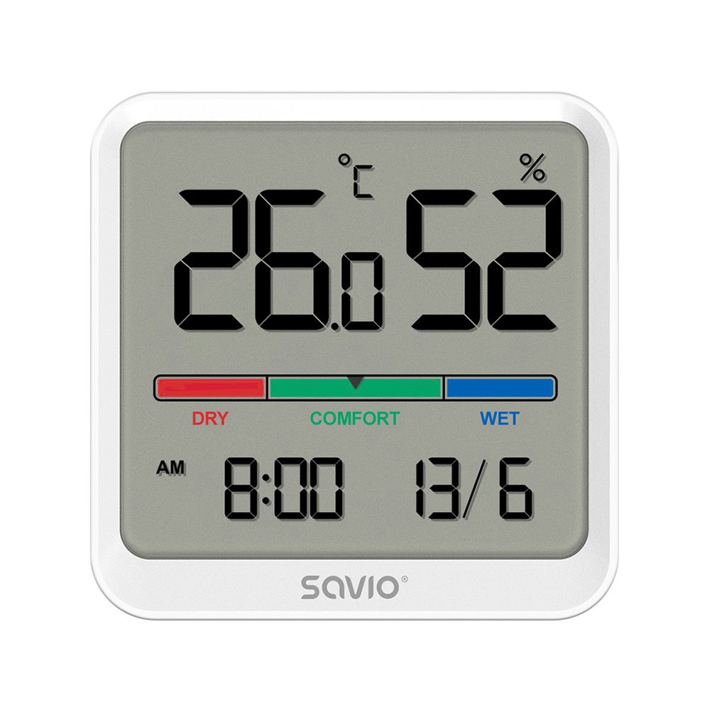 SAVIO Temp./humidity sensor CT-01/W white