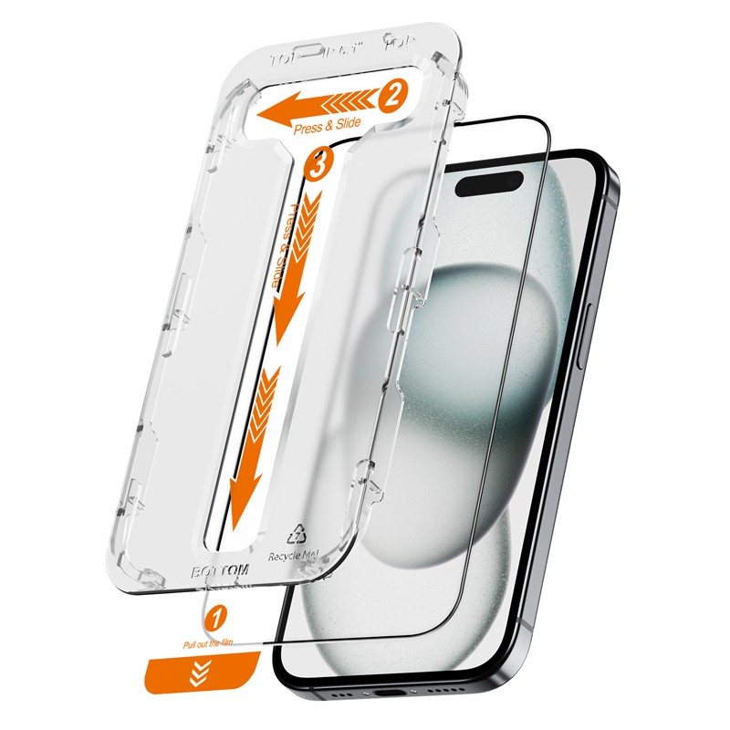 CRONG  Tempered glass iPhone 15 (2