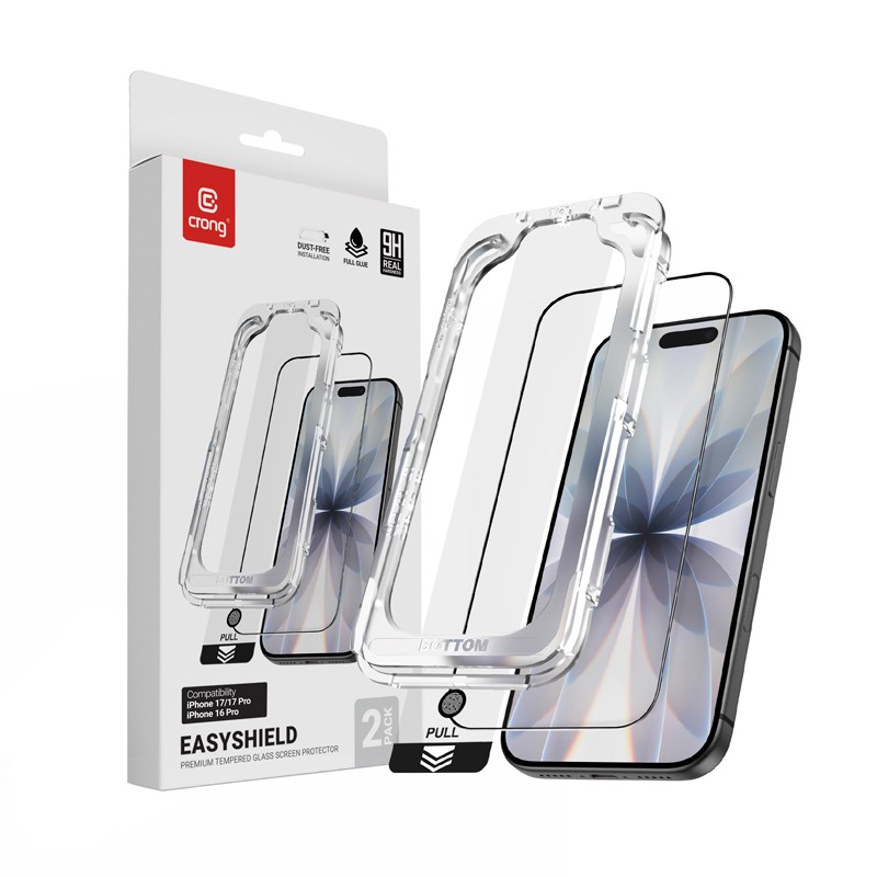 CRONG  Tempered glass iPhone 17/17 Pro/