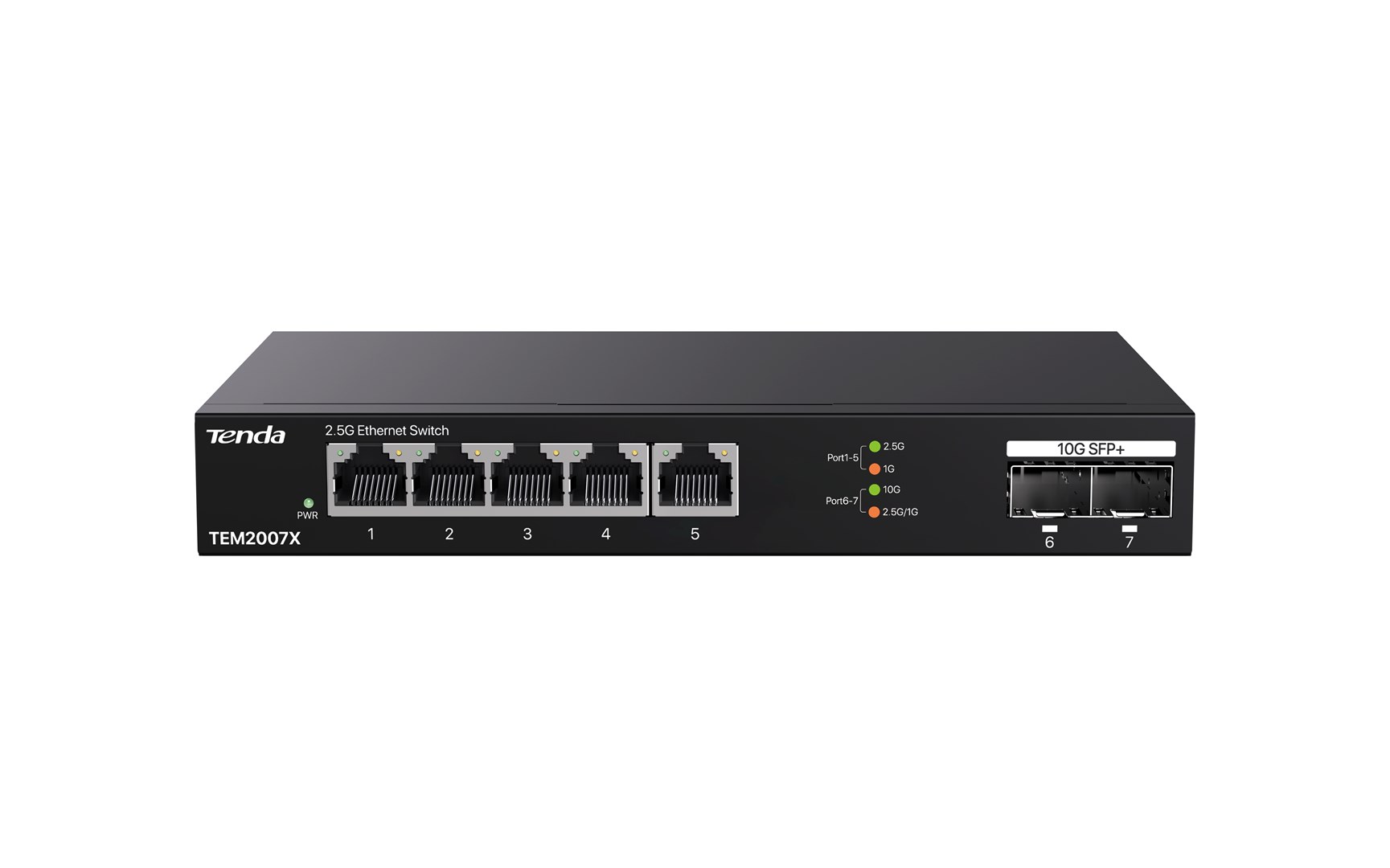 Tenda  TEM2007X network switch 2.5G