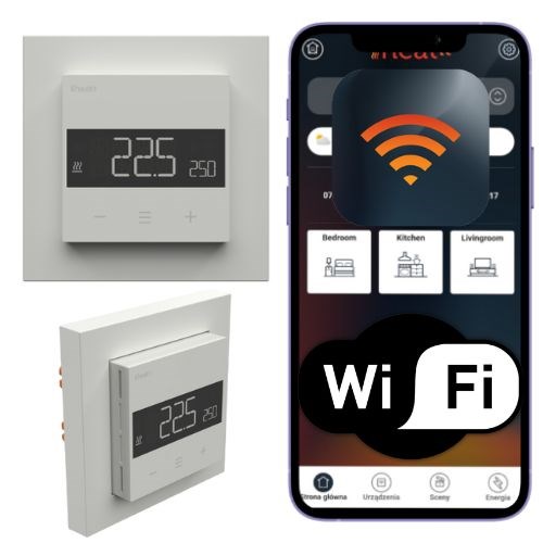 Heatit Termostat WiFi6 White RAL 9003