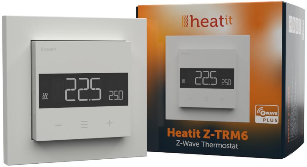 Heatit Termostat  Z-TRM6 White RAL 9003