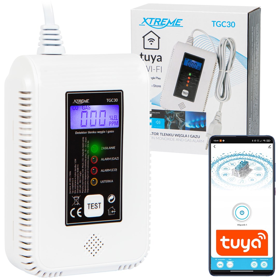 BLOW TGC30 WiFi Tuya carbon monoxide