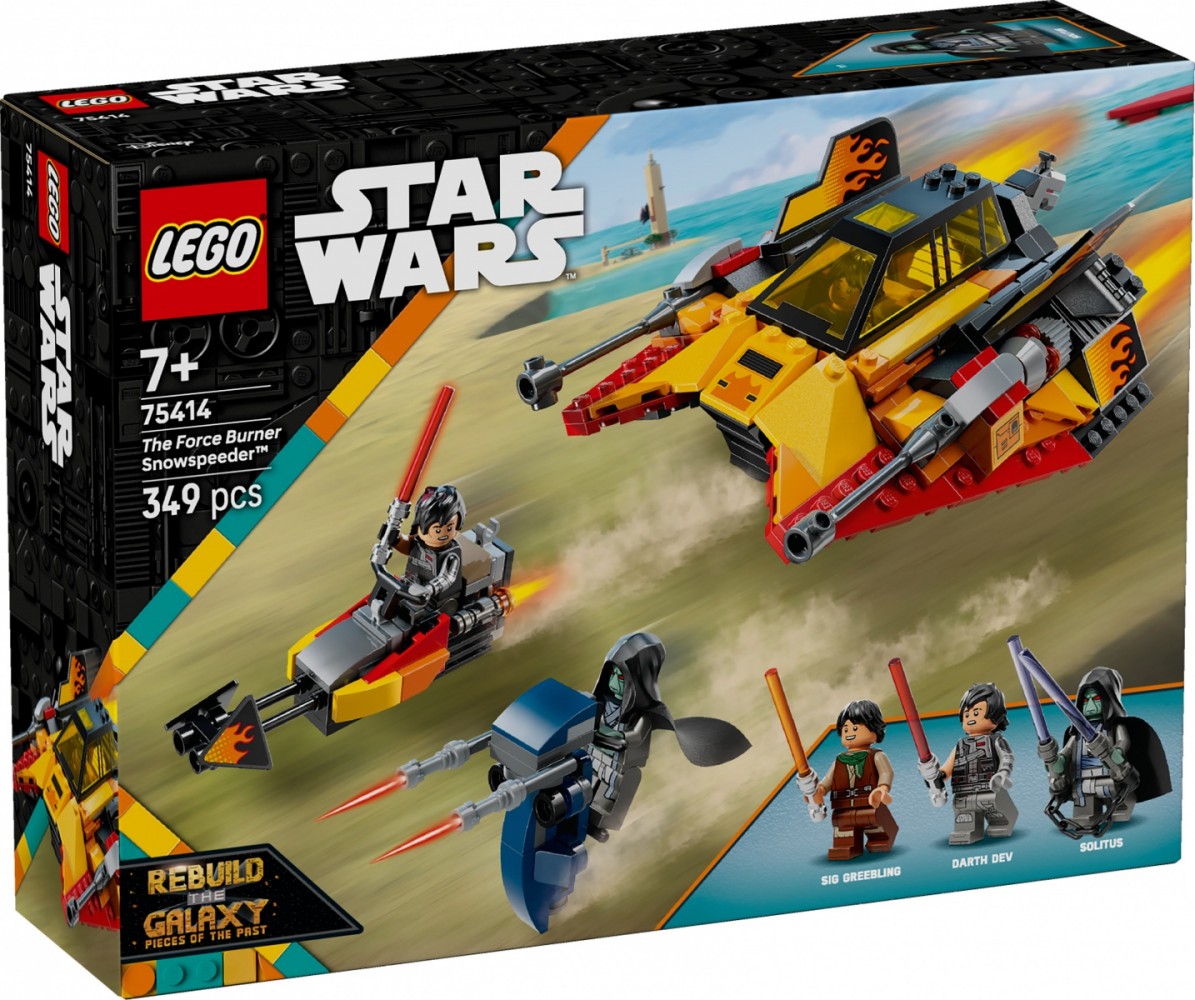 LEGO The Force Burner Snowspeeder |