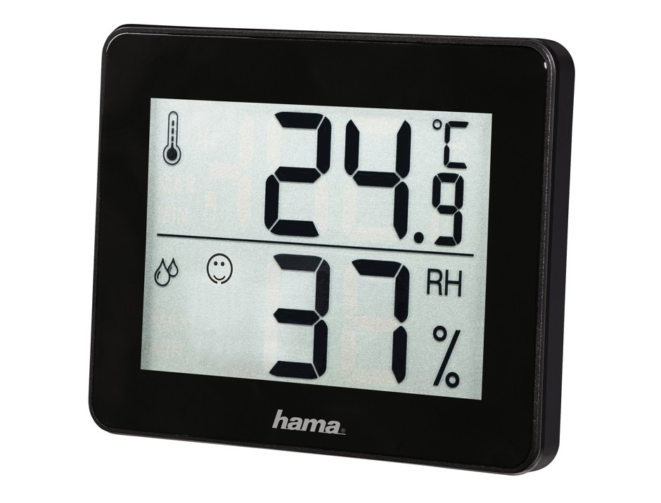 Hama  Thermo/Hygrometr  TH-130 black | 186361