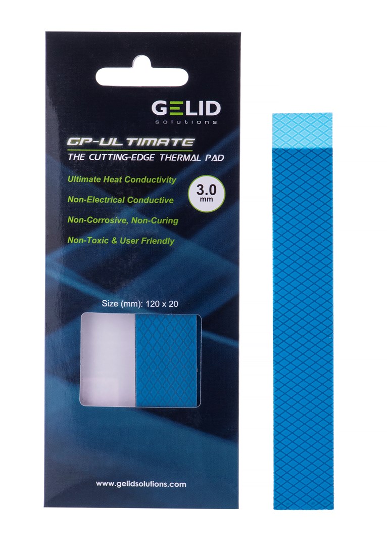 GELID Thermopads  Ultimate 120x20x3.0mm TP-GP04-R-E