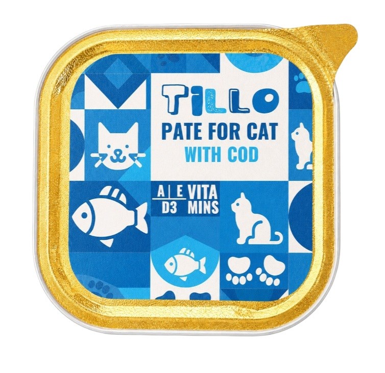 Tillo Pate Cod - wet cat