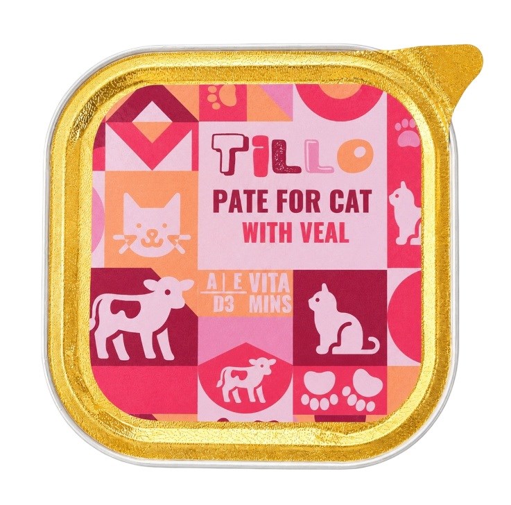 Tillo  Pate Veal - wet cat