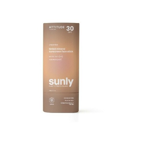 Attitude Tinted Mineral Sunscreen Face Stick