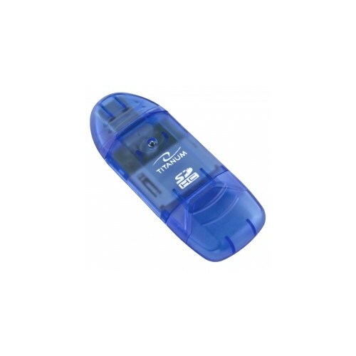 Titanum TA101B card reader Blue USB