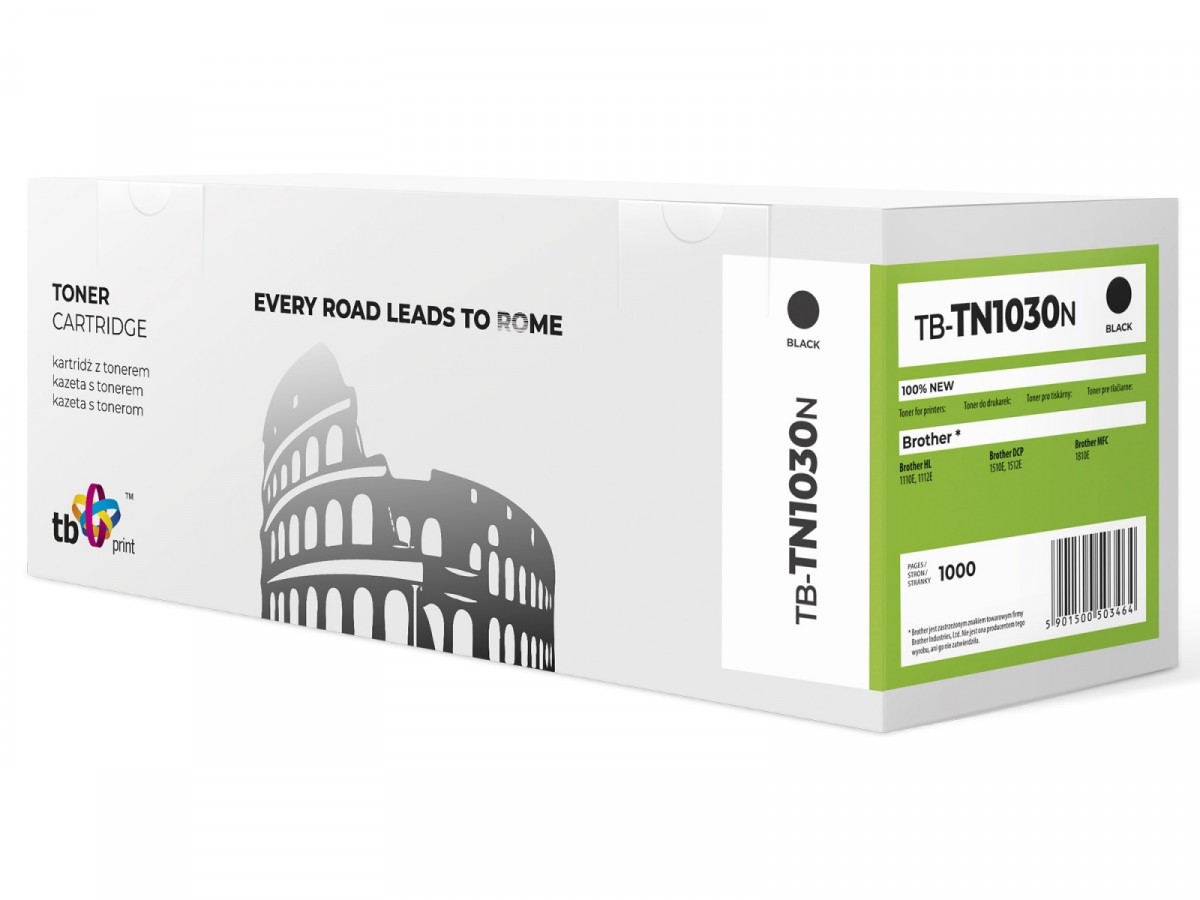 TB Print Toner for BrotherTB1030 BK