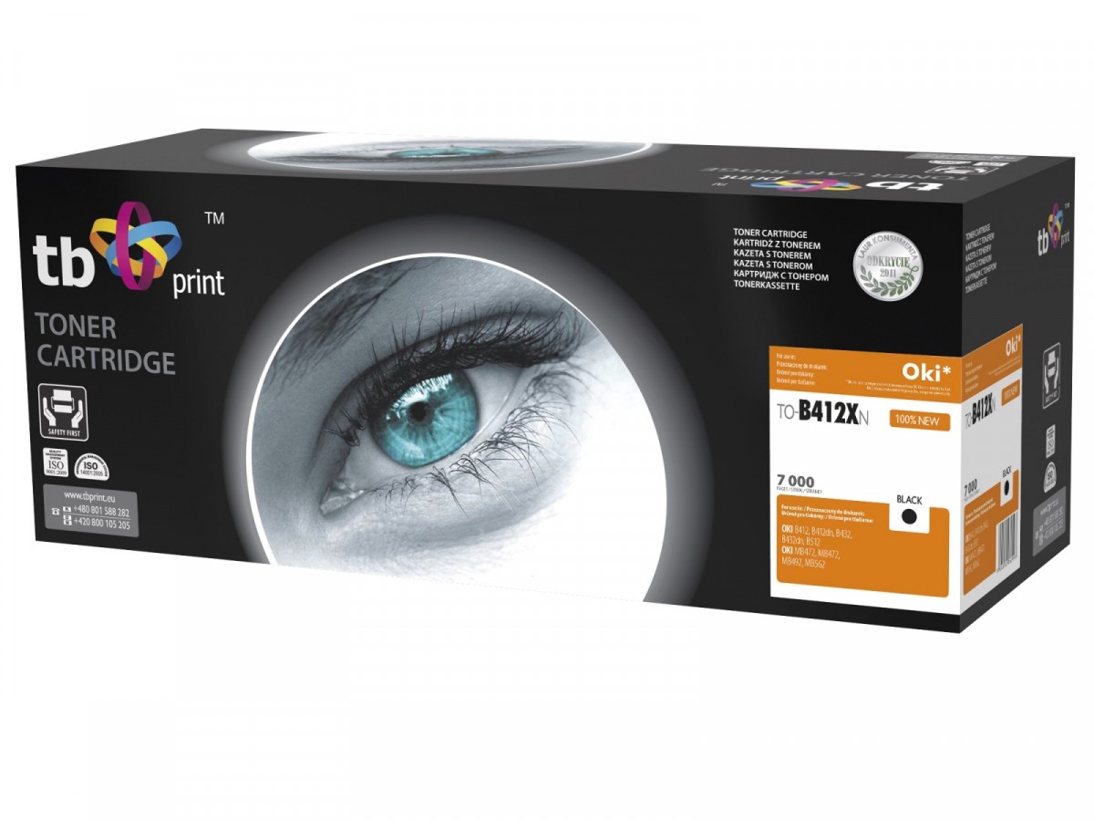 TB Print Toner for OKI B412/B432