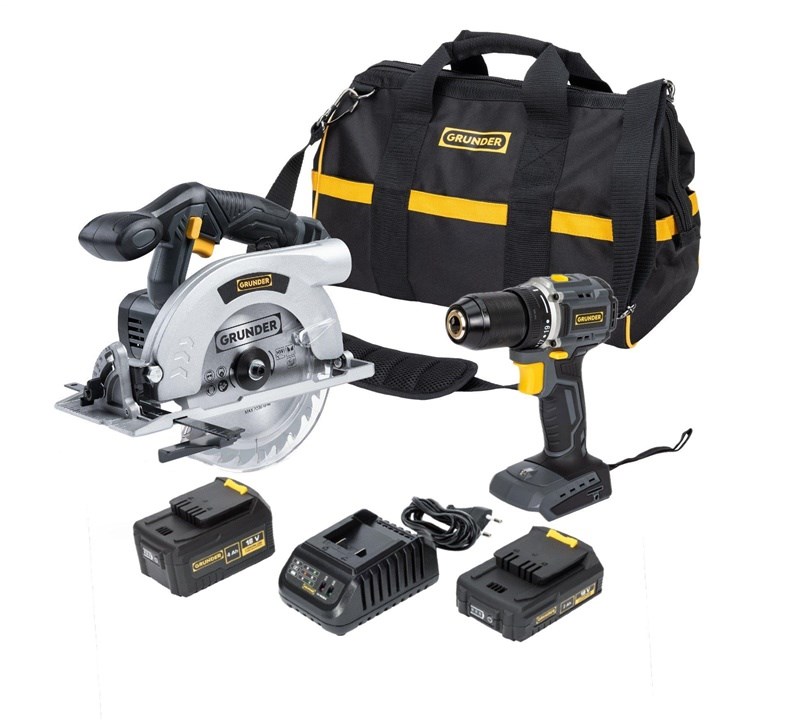 No name Tool set 18V 2+4AH