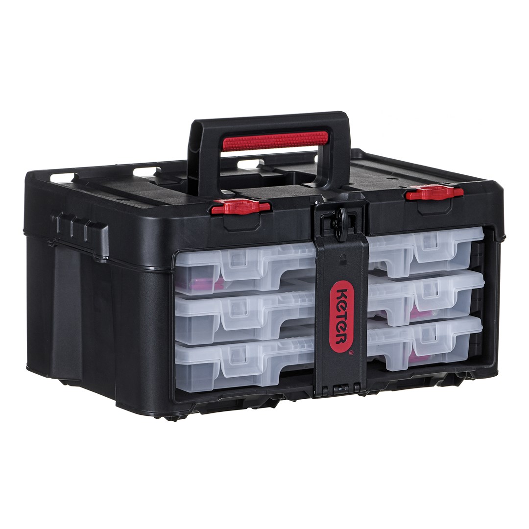 KETER Toolbox  Stack`N`Roll (17210831/253380) with 3