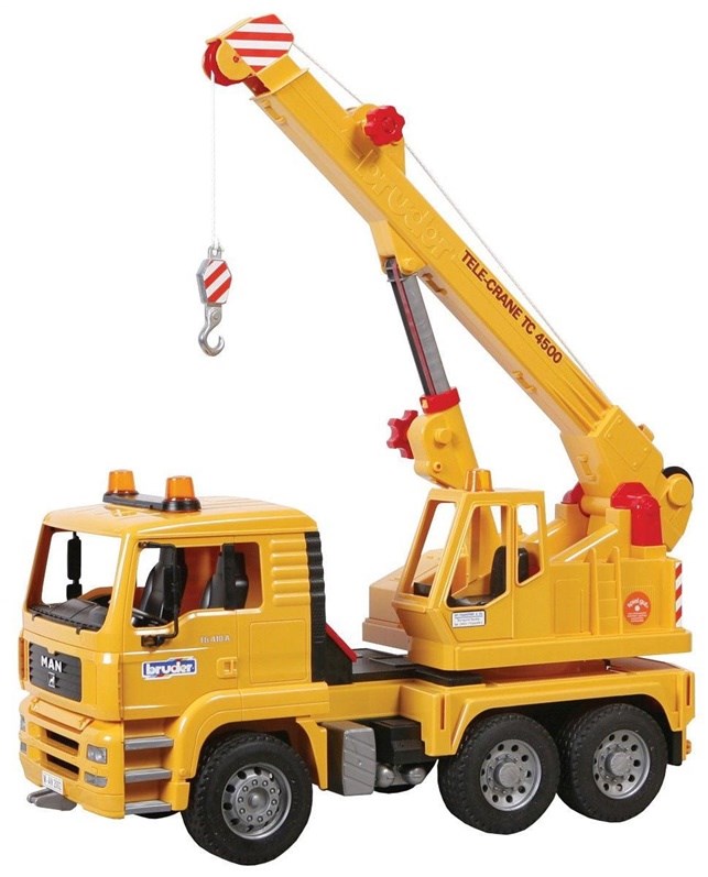 No name TOY CAR BRUDER YELLOW