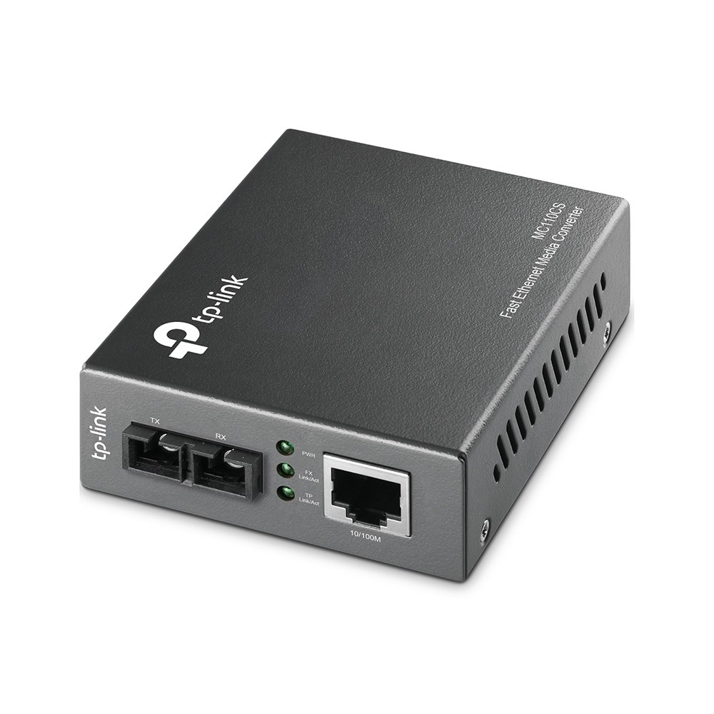 TP-LINK 10/100Mbps Single-Mode Media Converter |