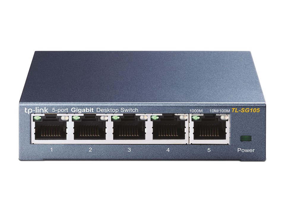 TP-LINK  5-Port 10/100/1000Mbps Desktop Network Switch