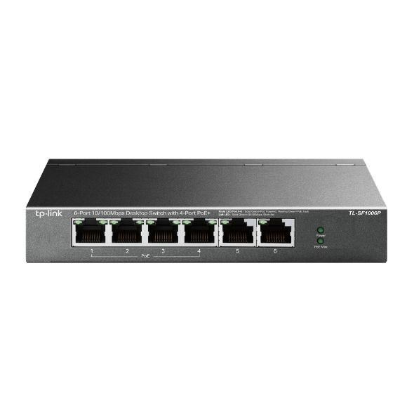 TP-LINK TL-SF1006P network switch Unmanaged Fast