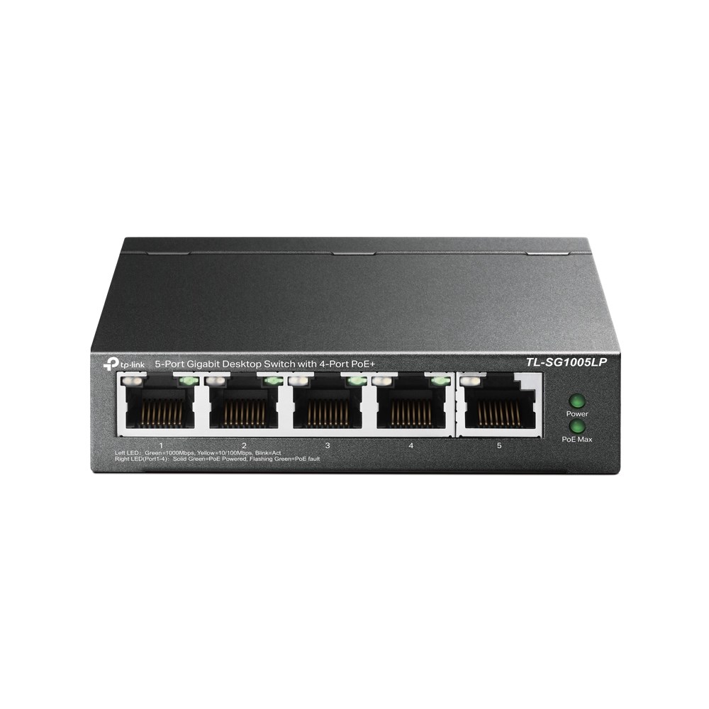 TP-LINK  TL-SG1005LP network switch Unmanaged Gigabit