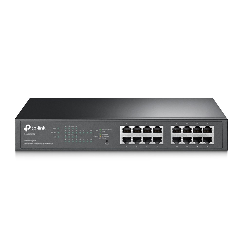 TP-LINK TL-SG1016PE network switch Managed L2