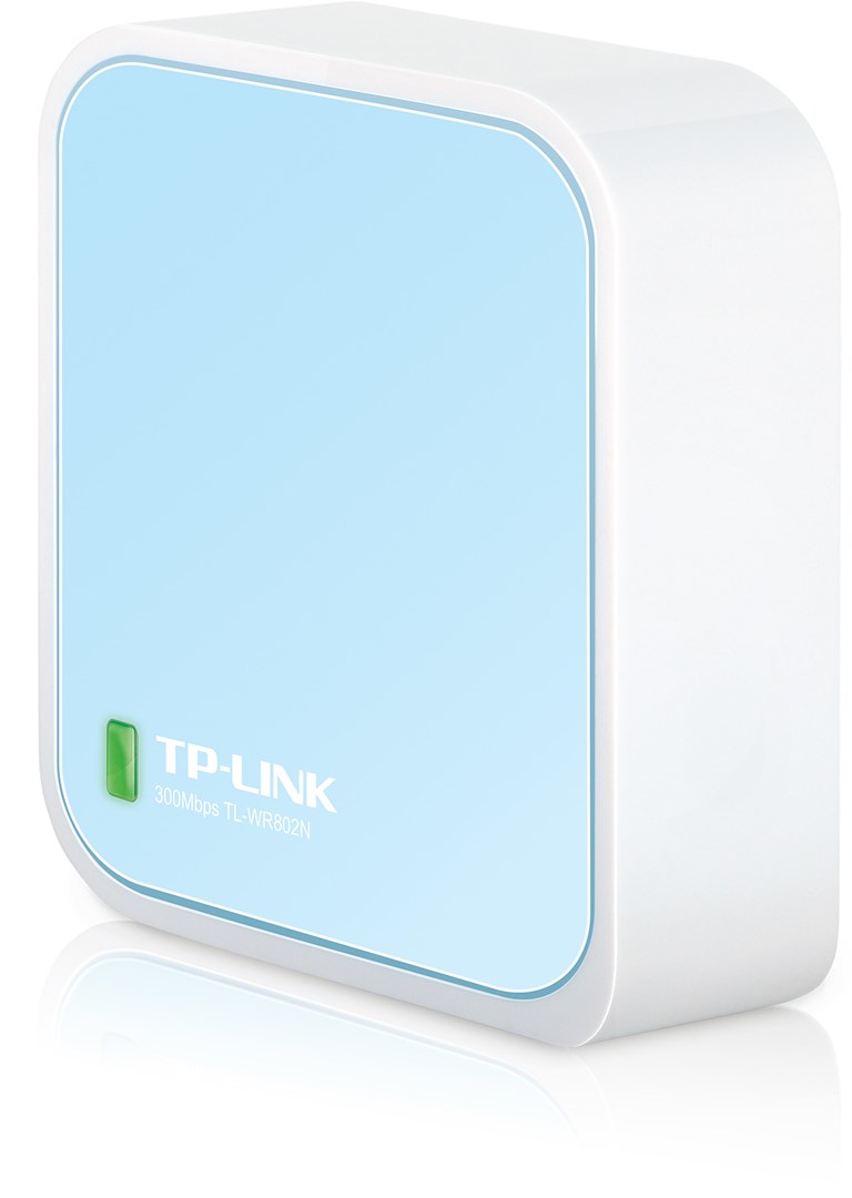 TP-LINK WR802N Router WiFi N300 1xWAN/LAN