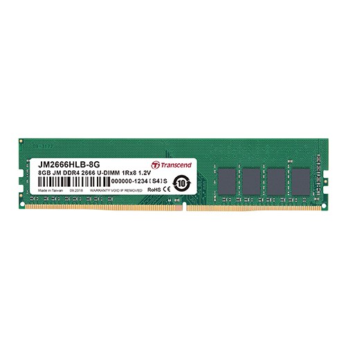 Transcend  JetRam DDR4-2666 U-DIMM 8GB |