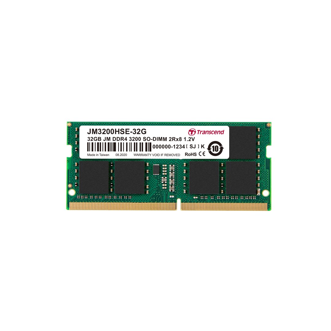 Transcend JetRam DDR4-3200 SO-DIMM 32GB |
