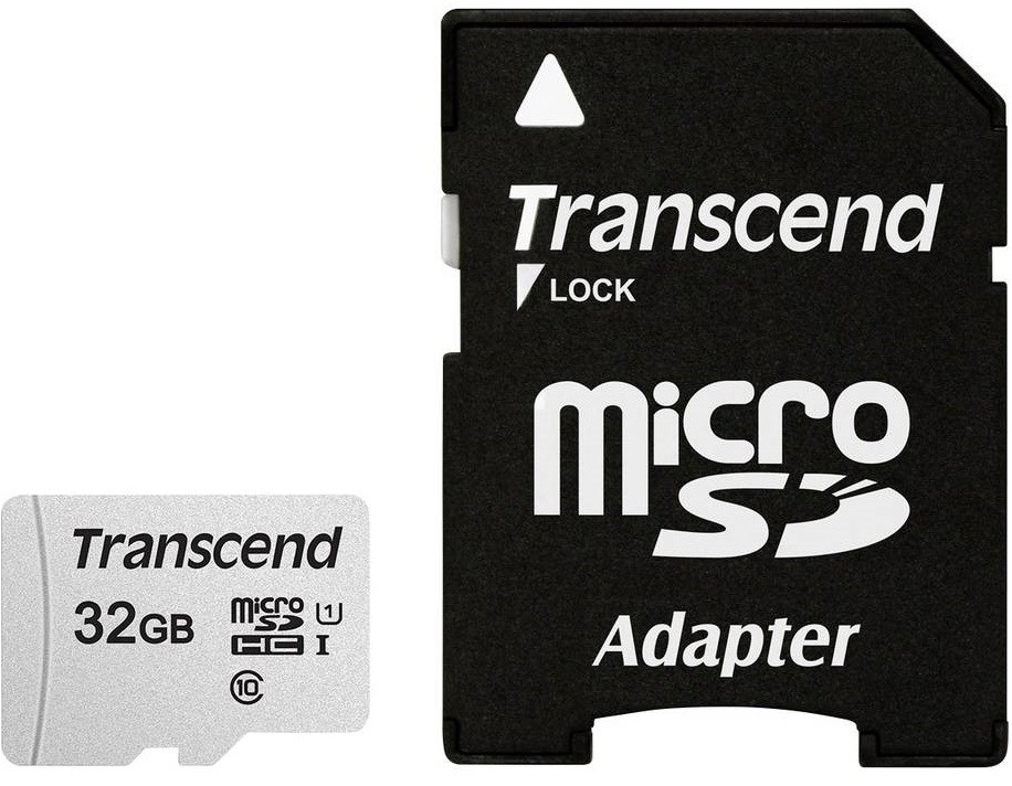 Transcend microSD Card SDHC 300S 32GB