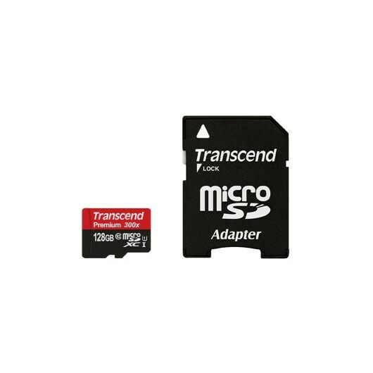 Transcend  microSDXC/SDHC Class 10 UHS-I 128GB