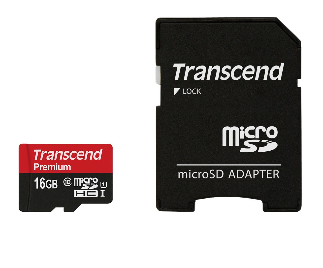 Transcend microSDXC/SDHC Class 10 UHS-I 16GB