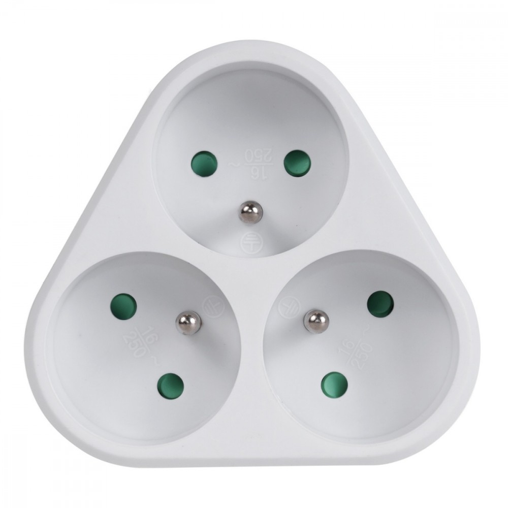 Maclean  Triple electric socket MCE214 |