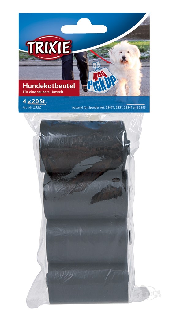 TRIXIE  Poop Bags 4x20 pcs 2332