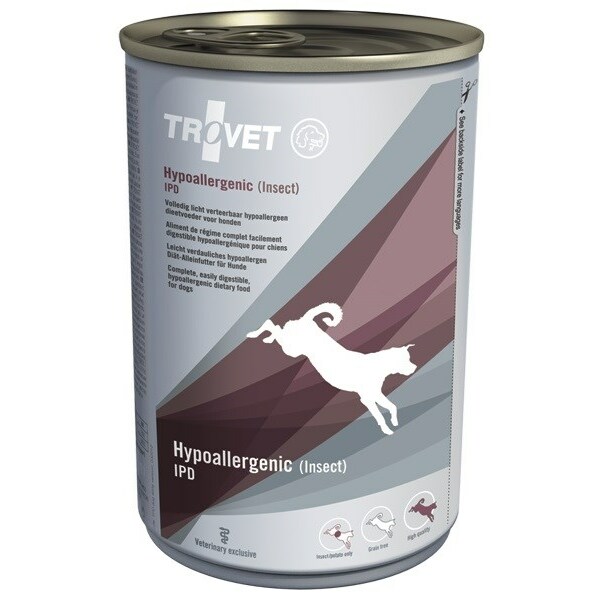 TROVET  Hypoallergenic IPD with insect -
