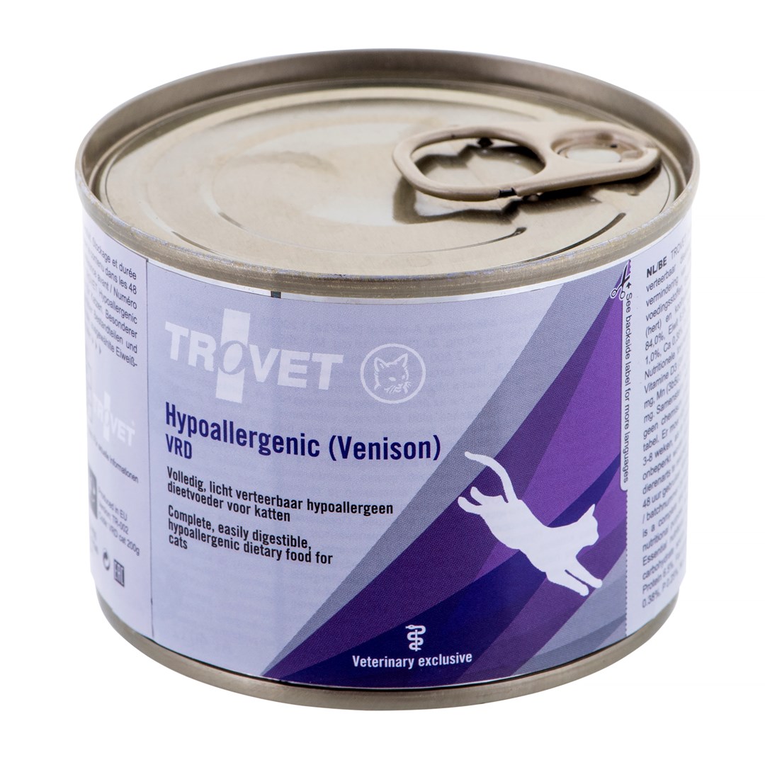 TROVET Hypoallergenic VRD with venison -