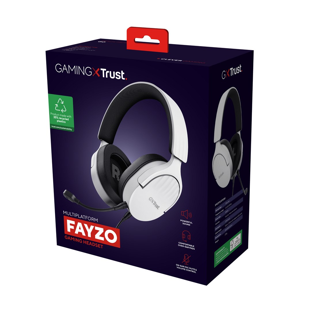 Trust GXT 489W FAYZO Headset Wired
