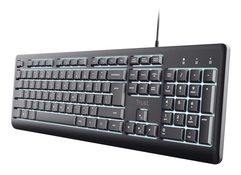 Trust Primo Beleuchtete keyboard Home/Office USB