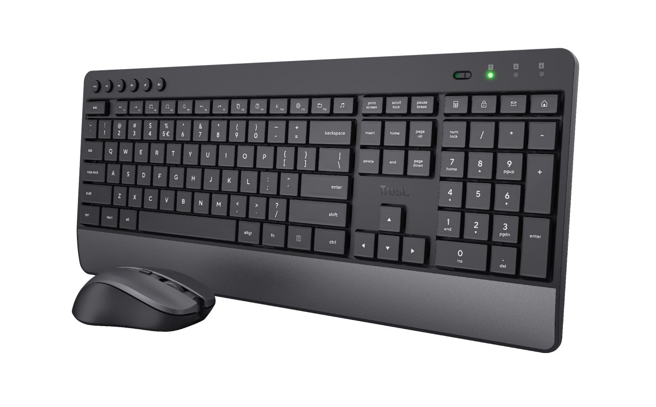 Trust Trezo keyboard Mouse included Universal