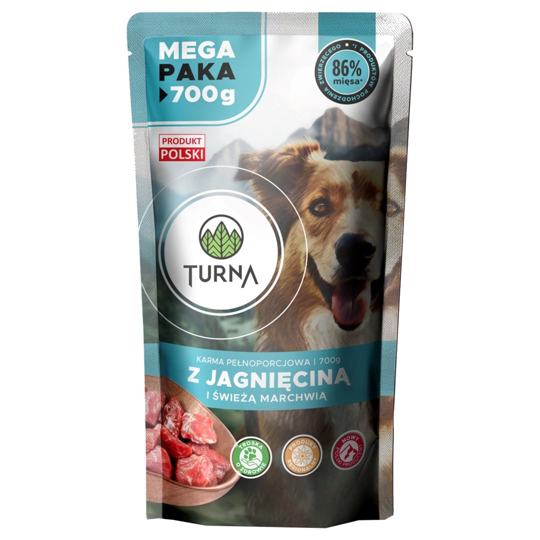 TURNA  with lamb – wet dog