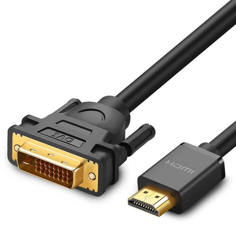 UGREEN HDMI/DVI CABLE HD106, 2M, BLACK